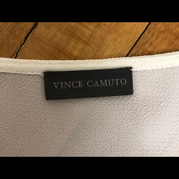 Vince Camuto Lace Up Blouse with Flutter Sleeve - Picture 10 of 12